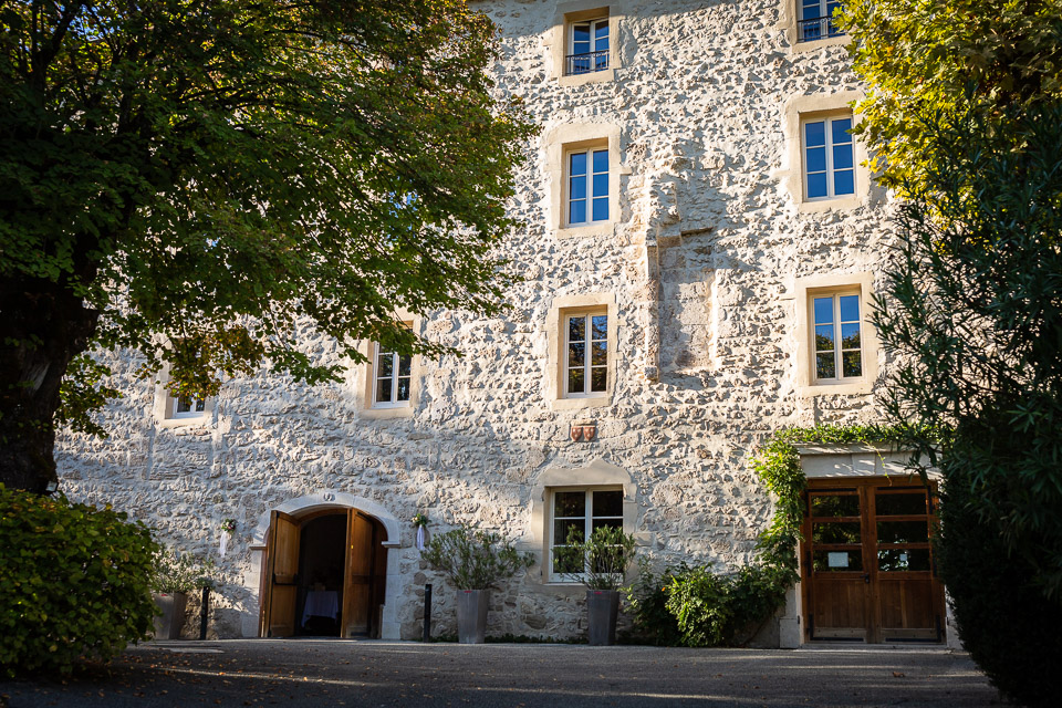 mariage au château des Anges à Saint Just de Claix