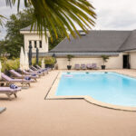 la piscine du domaine