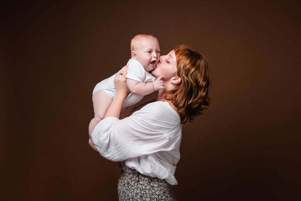 séance photo maman bébé