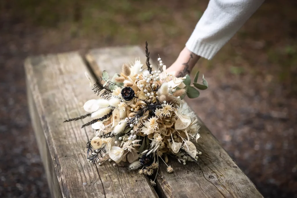 le bouquet de la mariée